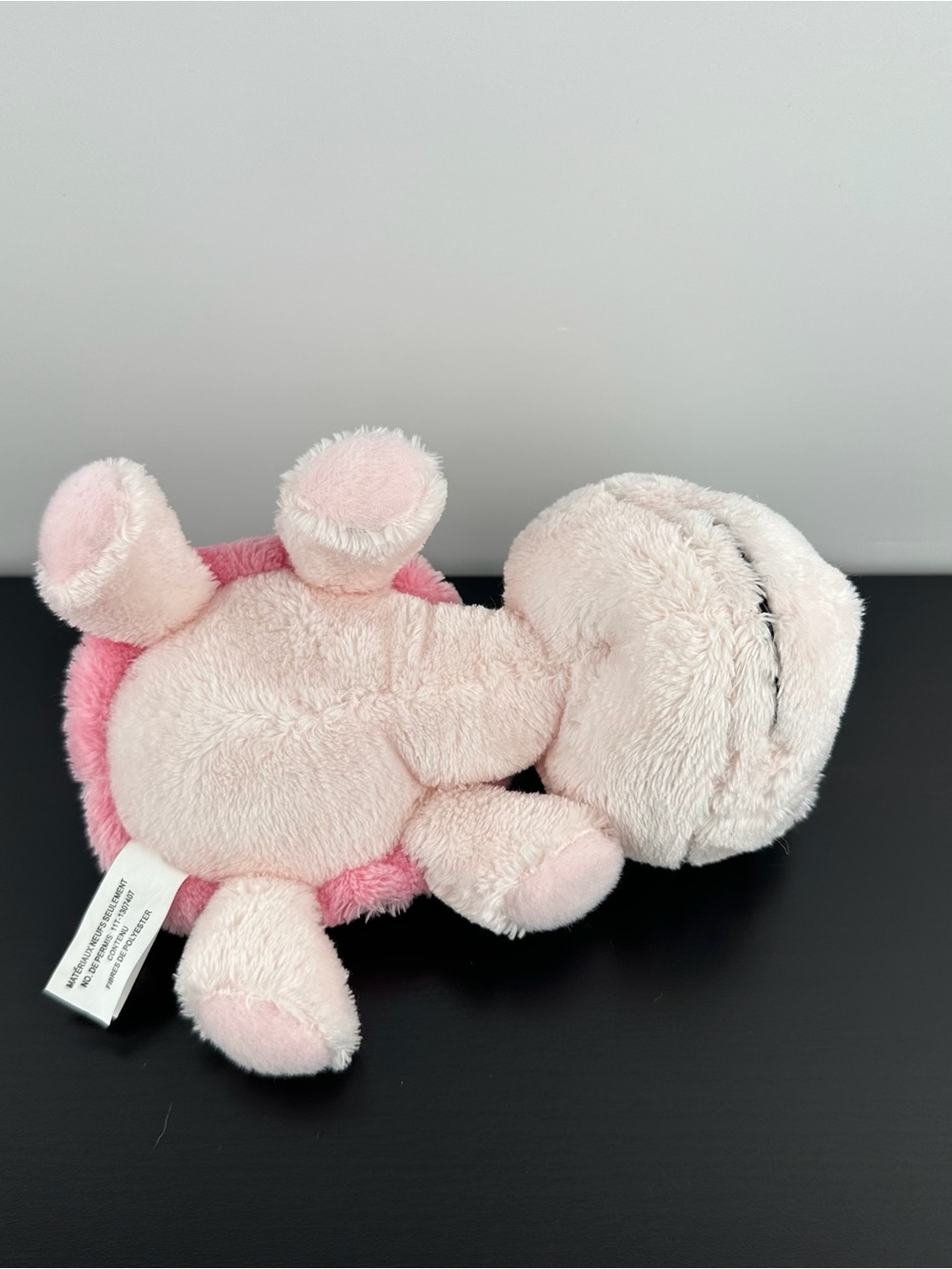 Russ Berrie RARE Lil Peepers Pink Splash Turtle 5” Plush Peeper Squeaker Toy - Picture 6 of 6